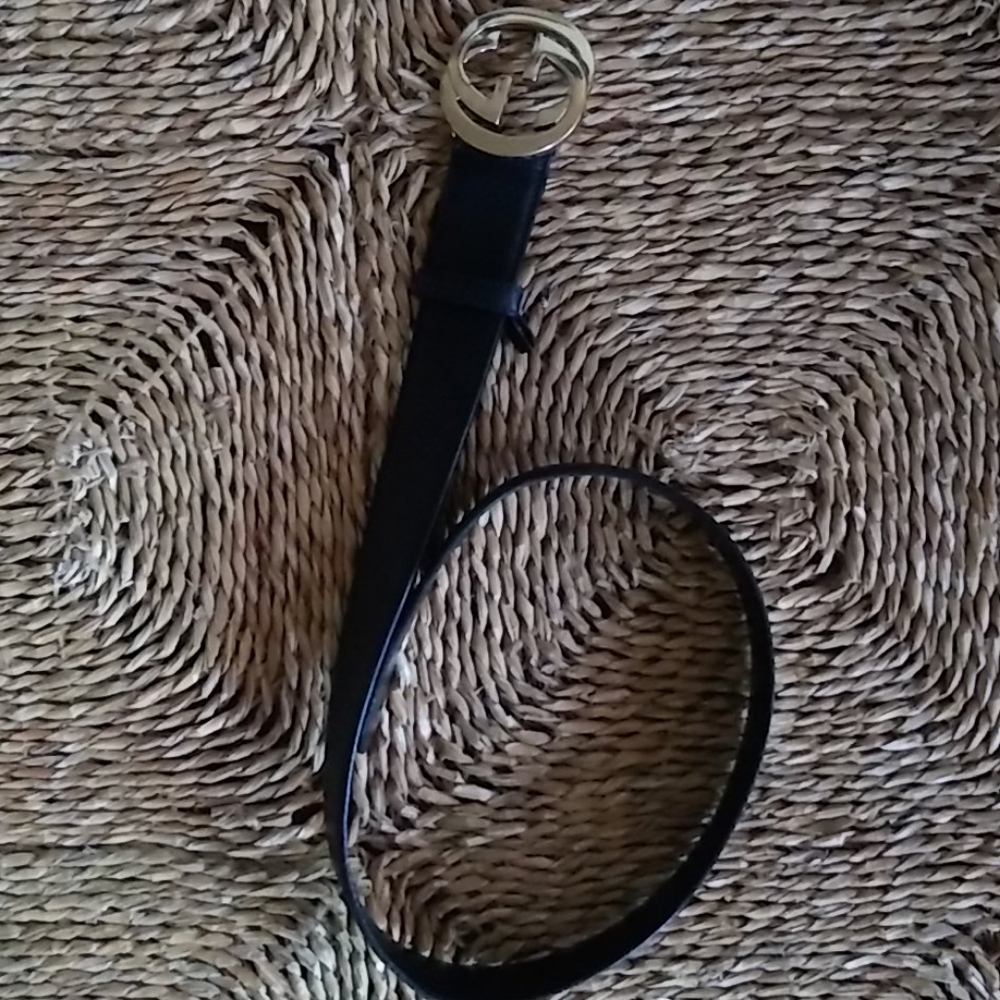 Authentic Gucci belt (interlocking Gs)